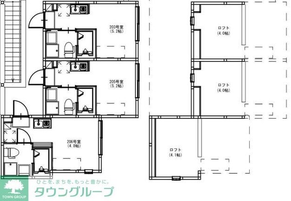 メゾン堀切菖蒲園の物件間取画像
